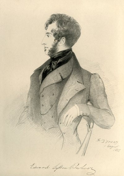 Edward Lytton Bulwer, 1837 de Richard James Lane