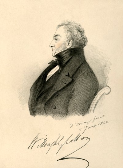 Sir Willoughby Cotton, 1842 de Richard James Lane