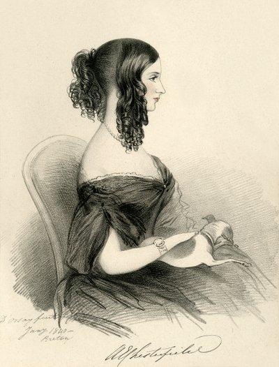 La Condesa de Chesterfield, 1833 de Richard James Lane