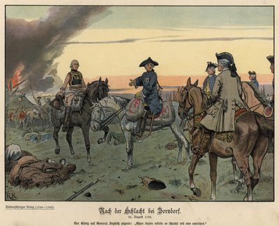 Después de la Batalla de Zorndorf de Richard Knoetel