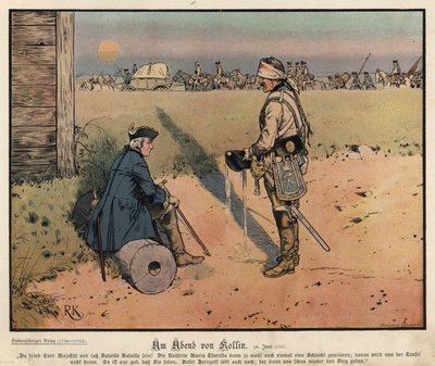 La tarde de la Batalla de Kolin de Richard Knoetel