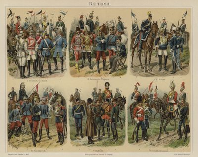 Caballería de los ejércitos europeos de Richard Knotel
