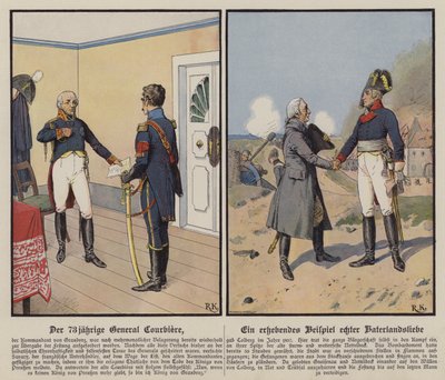 El general prusiano Wilhelm Rene de l
