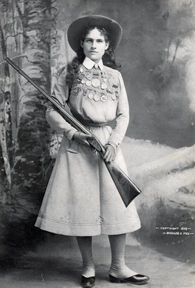 Annie Oakley, pub. c. 1899 de Richard Kyle Fox