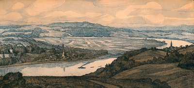 Persenburg en el Danubio de Richard Lux