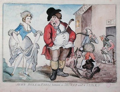 John Bull en París entre una ducha y un hedor de Richard Newton