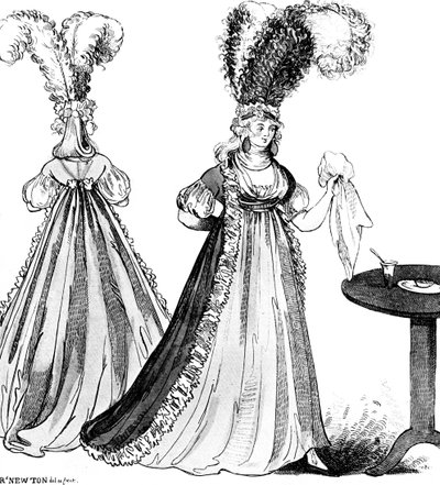 ¡Pastores, he perdido mi cintura! ¿Han visto mi cuerpo..., 1795 de Richard Newton