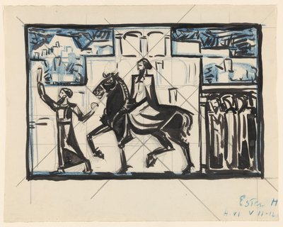 El triunfo de Mordejai de Richard Nicolaüs Roland Holst (possibly)