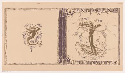 Diseño de portada para: Twists, edición de Shell, 1923 de Richard Nicolaüs Roland Holst