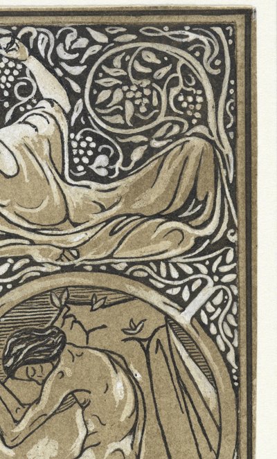 Diseño de viñeta para el catálogo del editor H.J. Poutsma de Richard Nicolaüs Roland Holst