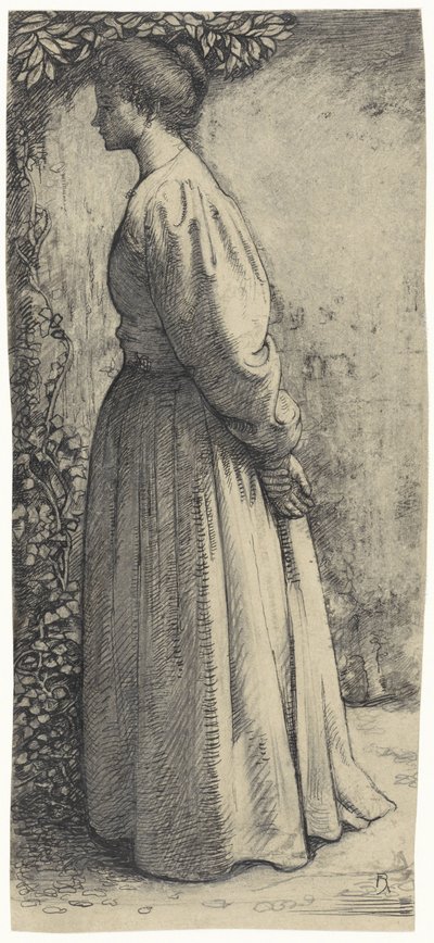 Mujer de pie, de lado de Richard Nicolaüs Roland Holst