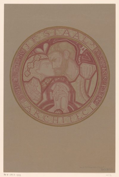 Diseño de sello para: J.F. Staal de Richard Nicolaüs Roland Holst