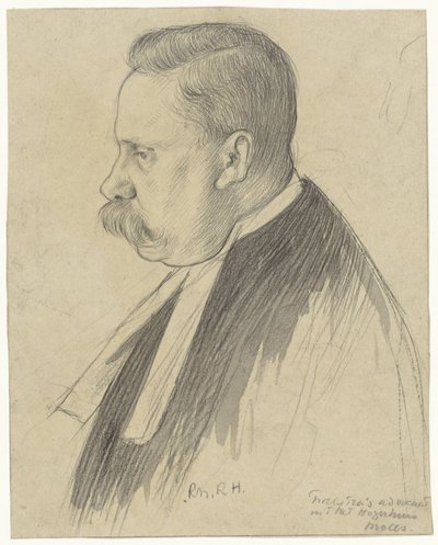 El abogado de Troelstra en el juicio de la Cámara de los Lores de Richard Nicolaüs Roland Holst