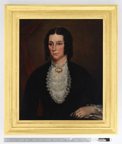 Retrato de Sarah Scarvell, de soltera Redmond, 1855 de Richard Noble