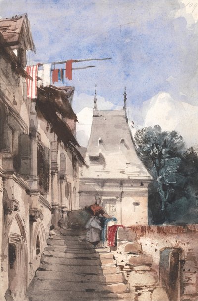 Abadía St-Amand, Ruan de Richard Parkes Bonington