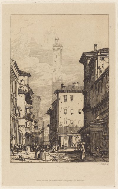 Bolonia de Richard Parkes Bonington