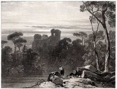 Castillo de Bothwell, 1826 de Richard Parkes Bonington