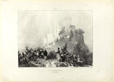 Castillo de Arlay de Richard Parkes Bonington