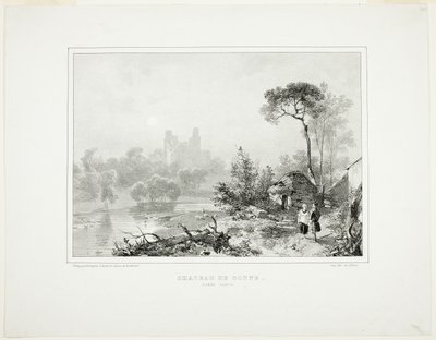 Castillo de Doune de Richard Parkes Bonington