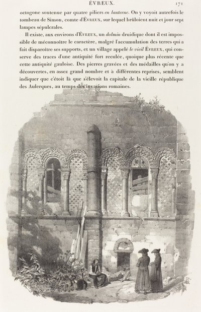 Iglesia de Saint-Taurin, Evreux de Richard Parkes Bonington