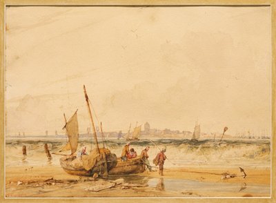 Le Crotoy de Richard Parkes Bonington