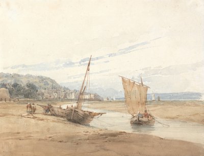Cerca de Honfleur de Richard Parkes Bonington
