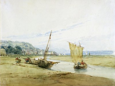 Cerca de Honfleur, c.1822 de Richard Parkes Bonington