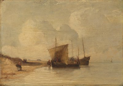 Costa de Normandía de Richard Parkes Bonington