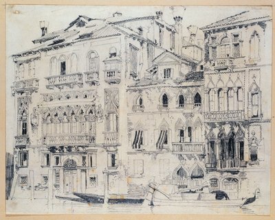 El Gran Canal, Venecia, c.1826 de Richard Parkes Bonington