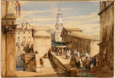 El Rialto, Venecia de Richard Parkes Bonington