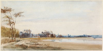 Las Marismas Saladas cerca de Trouville de Richard Parkes Bonington
