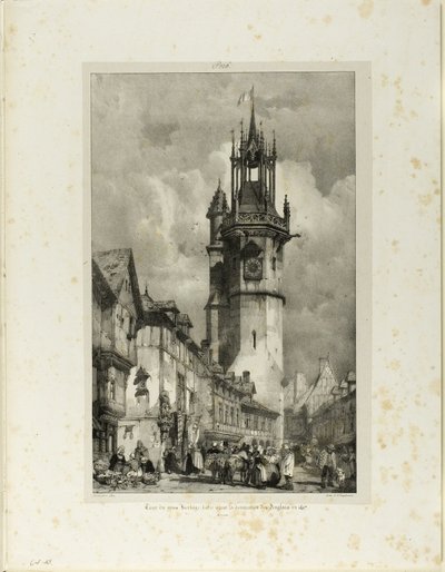 Gran Torre del Reloj de Richard Parkes Bonington