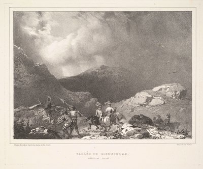 Valle de Glenfinlas, 1826 de Richard Parkes Bonington