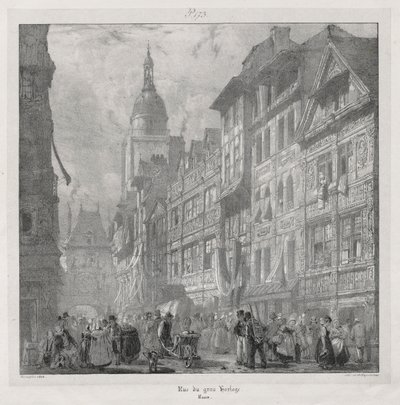 Viajes pintorescos y románticos en la antigua Francia, Normandía..., 1824 de Richard Parkes Bonington
