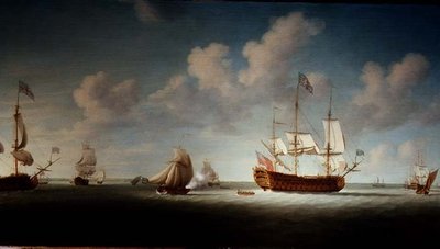 Pintura Marina de Richard Paton