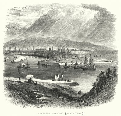 Puerto de Aberdeen de Richard Principal (after) Leitch