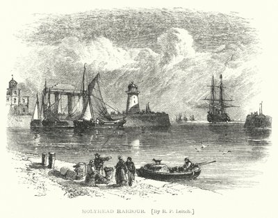 Puerto de Holyhead de Richard Principal (after) Leitch