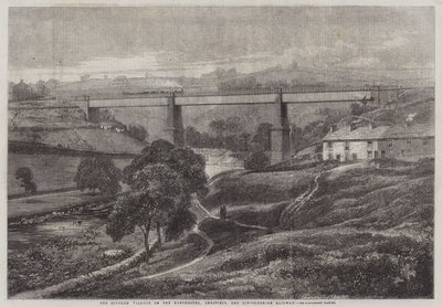 El viaducto de Mottram en el ferrocarril de Manchester, Sheffield y Lincolnshire de Richard Principal Leitch
