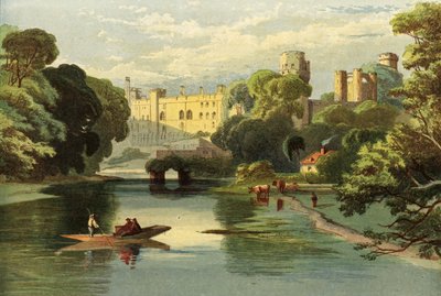 La Visita de la Reina a Warwickshire, Castillo de Warwick de Richard Principal Leitch
