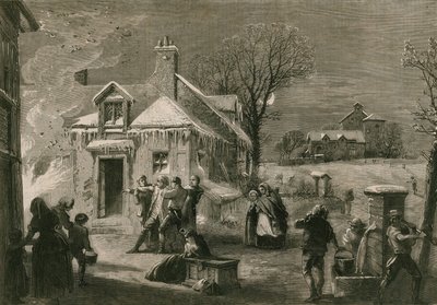 La casa en llamas en Nochebuena de Richard Principal Leitch