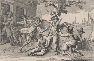 Va de Bon Coeur, dedicado a los Milords de la Armada Inglesa por un miembro del Congreso Americano, 1778 de Richard Purcell