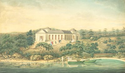 Villa Henrietta, Point Piper, hogar del capitán John Piper, 1820 de Richard Read