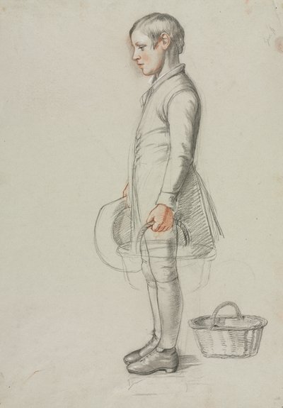 Estudio para "Primos del campo" de Richard Redgrave