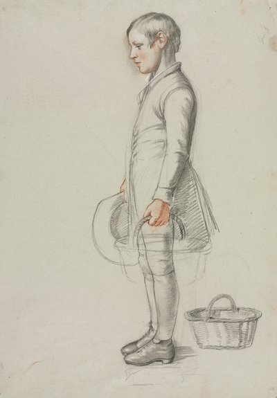 Estudio para Country Cousins, c. 1847-1848 de Richard Redgrave