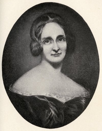 Mary Wollstonecraft Shelley (1797-1851) ilustración de 
