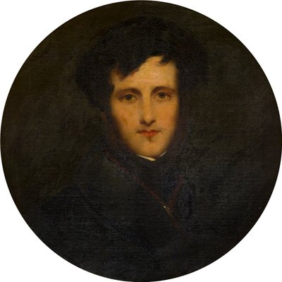 Retrato de John George Weld Forester, segundo Lord Forester (1801-1874), c.1820-68 (óleo sobre lienzo) de Richard Rothwell