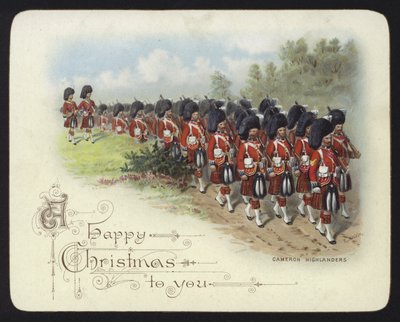 Cameron Highlanders de Richard Simkin