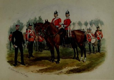 Segundo Batallón Voluntario, Fusileros Reales de Richard Simkin