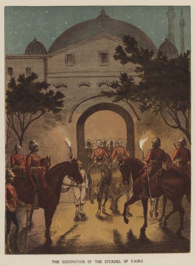 La ocupación de la Ciudadela de El Cairo de Richard Simkin