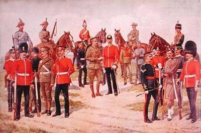 Tipos del Ejército Territorial, de 